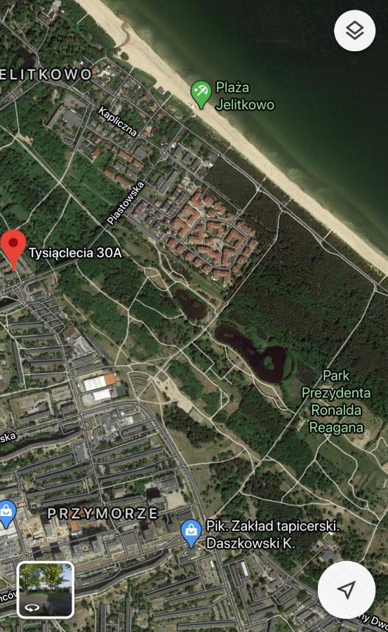 그단스크 Apartament Jelitkowo Plaza Sopot 아파트 외부 사진
